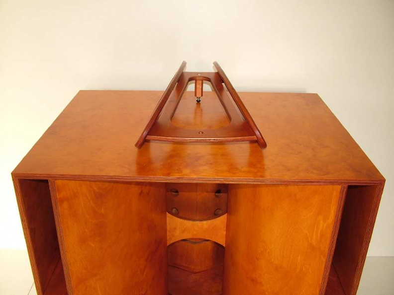 Hornst nder oval Kirschrot 13